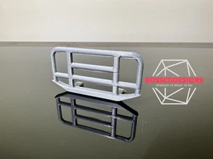 Front Bull Bar Bumper for SCX24, Jeep Wrangler JLU / Gladiator JT, C10, Deadbolt - Picture 1 of 5
