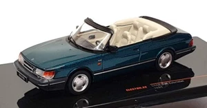 Ixo 1/43 Scale Diecast CLC578N.22 - 1991 Saab 900 Cabriolet - Met. Green - Picture 1 of 5
