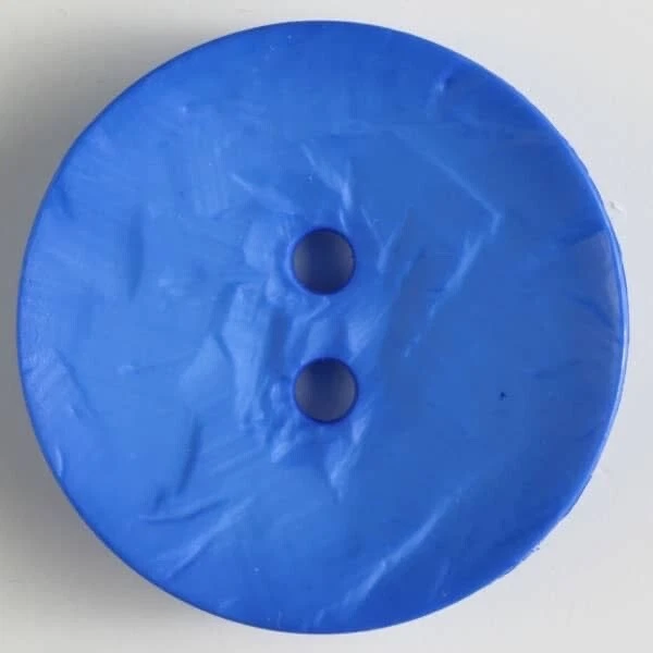 Dill Extra Large Round Buttons Blue 60mm - Price per Button - Image 1 of 1