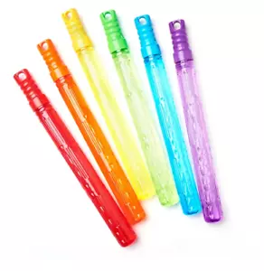 Play Day Bubble Maker Stick Toy with 30 Ounce Bubble Solution, 6 Pack, ... - Picture 1 of 3