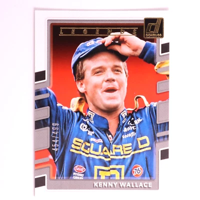Kenny Wallace 2018 NASCAR Panini Racing Donruss Legends #171 Card /499 - Image 1 of 2