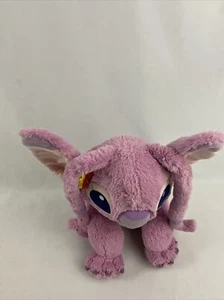 Muñeca Disney Lilo & Stitch Angel rosa 15 pulgadas de felpa con Lei y flores juguete - Imagen 1 de 10
