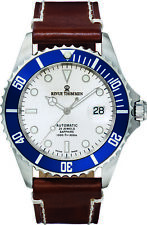Revue Thommen 17571.2525 RT Diver Automatic silver blue brown Men's Watch NEW