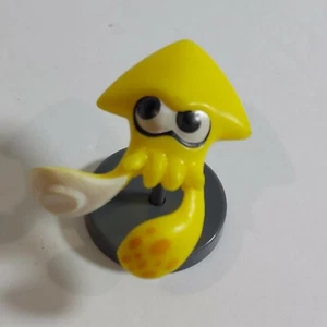 2017 Splatoon 1" Yellow Inkling Squid Form Figur #12 Furata Choco Egg Gashapon - Bild 1 von 3