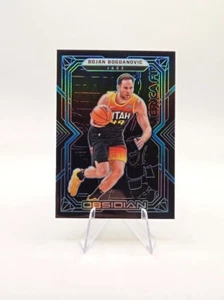 Bojan Bogdanovic 2021-22 Panini Obsidian FOTL Electric Etch Blue SP /16 #54 - Picture 1 of 2
