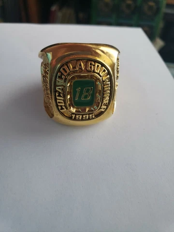 Bobby Labonte Nascar coke cola  Winner oversized Ring Banquet Paperweight Cover