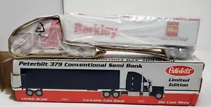 Liberty Classics Peterbilt 379 BERKLEY FISHING Semi Truck Die Cast Bank 1:64 - Picture 1 of 5