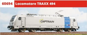 ACME 60694 LOCOMOTIVA TRAXX 494.561 CON MODULO LAST MILE LIVREA RAILPOOL - Foto 1 di 1