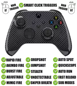 Controller moddato Modz Smart Click Triggers fibra di carbonio per Xbox e PC - Foto 1 di 2