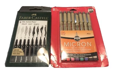Fiber Castell Micron Pigma Artist Pen Bundle  - Image 1 of 4