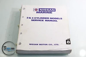 Tohatsu Outboard Service Manual 3 & 4 Cylinder Models 003N21036-0 - Bild 1 von 3