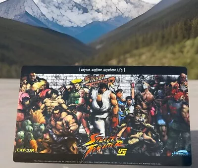 2015 Universus Universal Fighting System UFS TCG CCG Street Fighter Play Mat HTF - Image 1 of 4