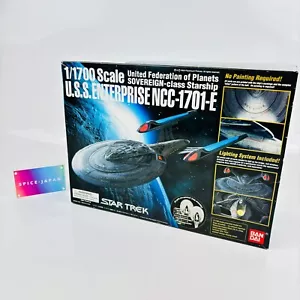 Bandai Star Trek 1/1700 Scale U.S.S. ENTERPRISE NCC-1701-E Plastic Model Kit - Picture 1 of 20