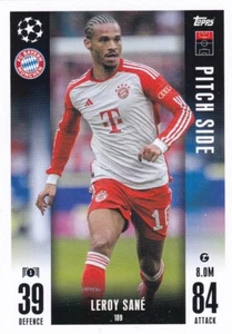 Topps Match Attax Champions League Extra 23/24 lato campo 109 Leroy Sane - Foto 1 di 1