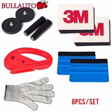 Car Wrap Vinyl Tools Kit, Window Tint Installation, 3M Squeegee Cutter Magnet