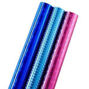 Holographic Wrapping Paper - Iridescent, Metallic Gift Wrap (73.5 Sq Ft Total) - Picture 1 of 10