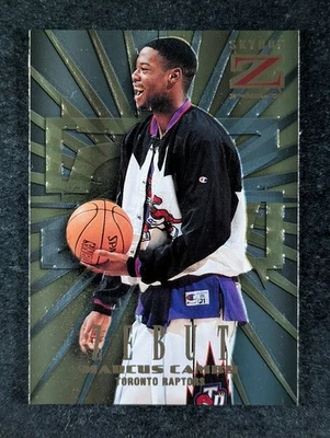 1996-97 Skybox Z-Force Basketball MARCUS CAMBY Zebut Toronto Raptors #4 - Image 1 of 3