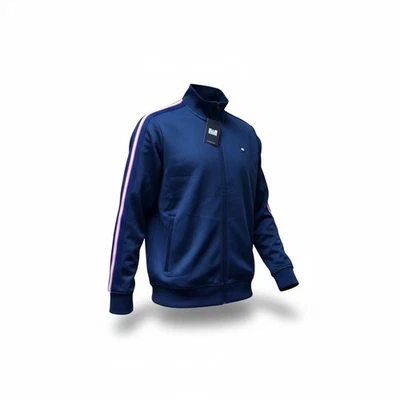 Chaqueta de chándal Weekend Offender para hombre en azul marino talla mediana - Imagen 1 de 4