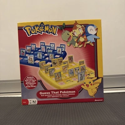 Pokemon GUESS That Pokemon Board Game Pressman - Image 1 of 2
