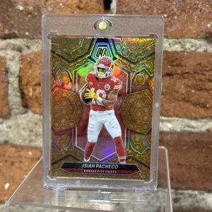 2024 Mosaic Isiah Pacheco Honeycomb Prizm #107 Chiefs - Picture 1 of 4