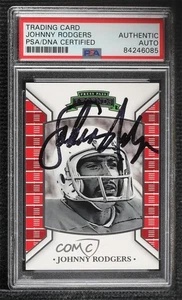 PSA/DNA 2011 Press Pass Legends Johnny Rodgers #85 Certificado Auténtico Automático - Imagen 1 de 4