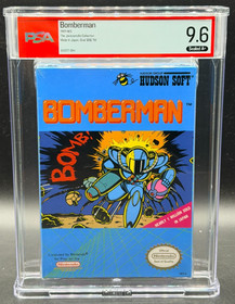 Bomberman Nintendo NES OVAL SOQ Sealed New PSA 9.6 A+ NOT WATA Graded