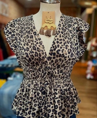 Top Current Air Los Angeles Xs Leopard - Immagine 1 di 4