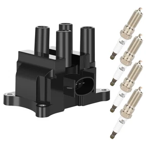 Fits Ford Contour Escape Focus Tribute 2.0L L4 Ignition Coil Spark Plug New - Picture 1 of 11