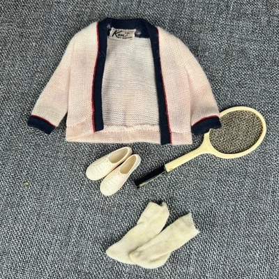Barbie Mattel Vintage 1961 Ken Time For Tennis # 790, clima, raqueta, zapatos... Foto 1 de 4