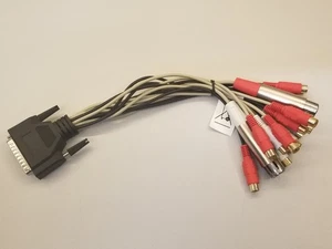 Cable de ruptura M-Audio Delta 1010LT interfaz analógica micrófono XLR RCA I/O - Imagen 1 de 5