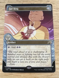 MTG Sol Ring (0316) *Non-Foil* Showcase Avatar TLE MT/NM Free Ship - Picture 1 of 2