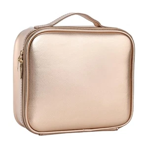 Makeup Bag Cosmetic Case Vanity Travel Beauty Box Make Up Train Case - Picture 1 of 5