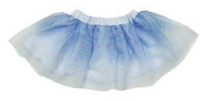 FALDA TUTÚ AZUL OMBRE FLOCADA PRIMERA IMPRESIÓN INFANTE NIÑA 6-9M - Imagen 1 de 2