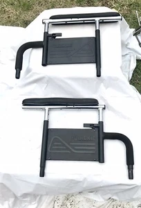 Pair Of Quickie Iris In Space WheelChair Dual-Post Height-adjustable Armrest - Picture 1 of 13