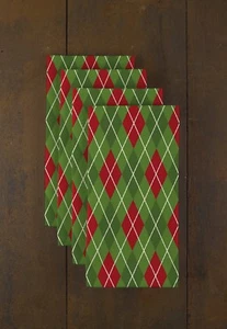 Servilletas de arcilla de Navidad de 18"" x 18"" 1 docena - Imagen 1 de 1