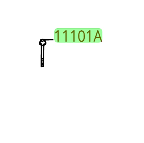 Toyota Corolla 2001 Head Bolt Set Genuine OE OEM - image 1 of 1