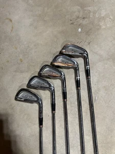 Hogan Edge Forged Iron Set 2-6 Irons Steel Apex 4 Shafts - RH Right Hand - Picture 1 of 9