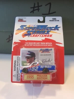 1995 Racing Champions 1:64 Ken Schrader #52 Craftsman SuperTruck AC-Delco Nascar - Image 1 of 4