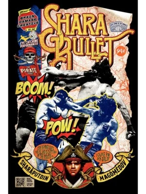 Póster de luchador UFC Eurasia | Arte de pared de luchador de MMA | Decoración con impresión de campeón de UFC Foto 1 de 4