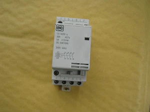 MK LN 6420s 20A 20 AMP 4 POLE 2 MODULE CONTACTOR - Picture 1 of 1