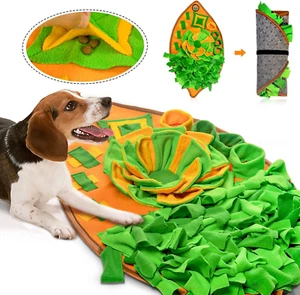 Snuffle Mat for Dogs, Dog Cats Nosework Feeding Mat, Pet Interactive Dog Puzzle - Picture 1 of 6