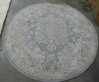 Alfombra mancha trasera redonda CREMA 6'-7" X 6'-7", precio reducido 1172618484 RFT664C-7R Foto 1 de 4