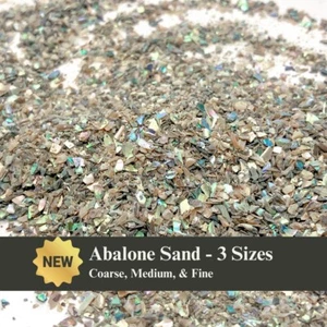 Crushed Iridescent Abalone "Paua" Sand, 3 Größen für Inlay, Resin Art, Basteln - Bild 1 von 10