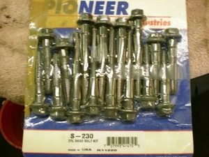 PIONEER S-230 FORD V6 CYLINDER HEAD BOLTS - Picture 1 of 2