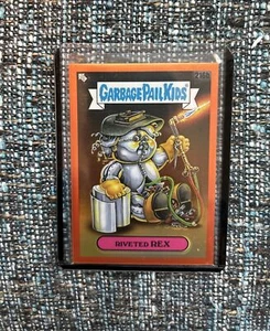 2022 Garbage Pail Kids Chrome Series 5 #216b Riveted REX /75 - Picture 1 of 2