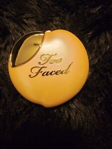 Too faced melting powder bronzer or peach frost highlighter full size 0.44