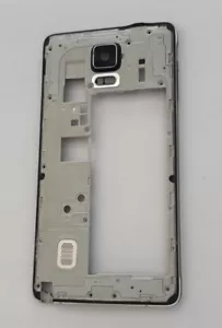 Original Samsung Galaxy Note 4 N910F Mittelrahmen Gehäuse Frame Housing negro - Bild 1 von 2