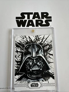 Starwars Chrome Legacy 1/1 Darth Vader Sketch - Picture 1 of 2