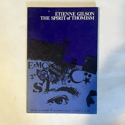 THE SPIRIT OF THOMISM by Etienne Gilson - 1964 - Catholic Philosophy - Theology Foto 1 de 4