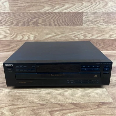 Cambiador de CD carrusel de 5 discos Sony CDP-C365 sin control remoto - probado y funcionando Foto 1 de 4